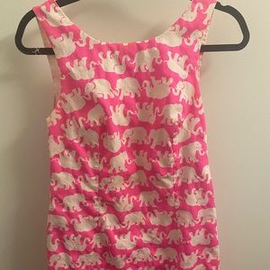 Pink size 6 tusks in the sun lilly Pulitzer shift